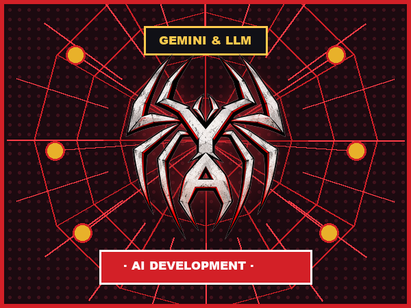 AI Development Örümcek Çizimi